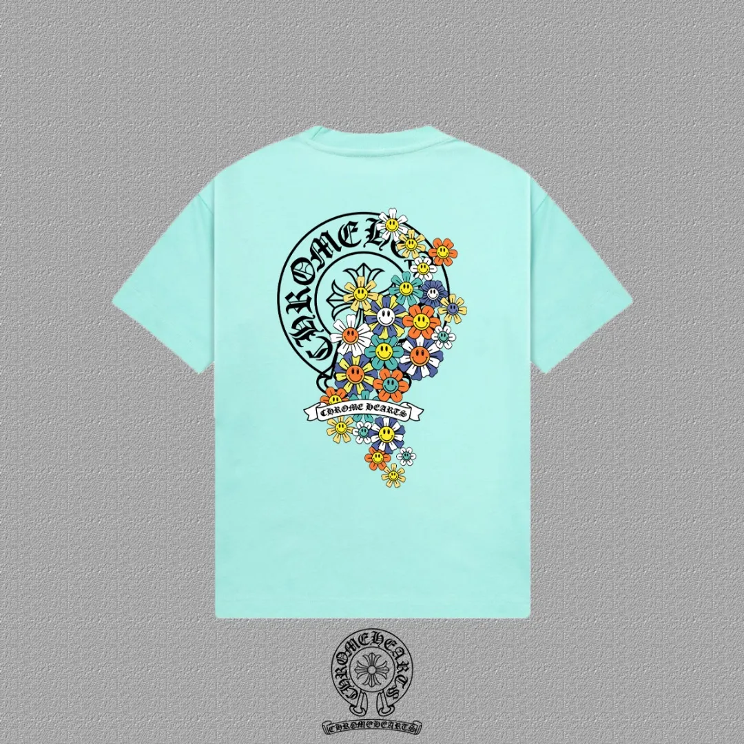 [CH ] 2026FW T LOGO Premium 26s Same Style ：Black White Green Size：S M L XL 2XL